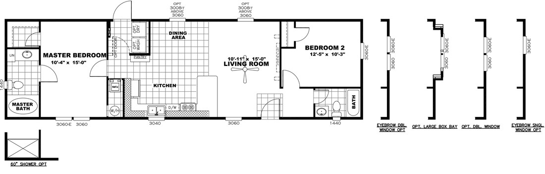 The MAXIMIZER 16562Z Floor Plan