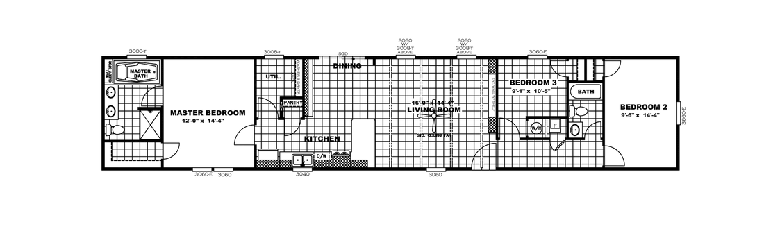The ANNIVERSARY 16763A Floor Plan