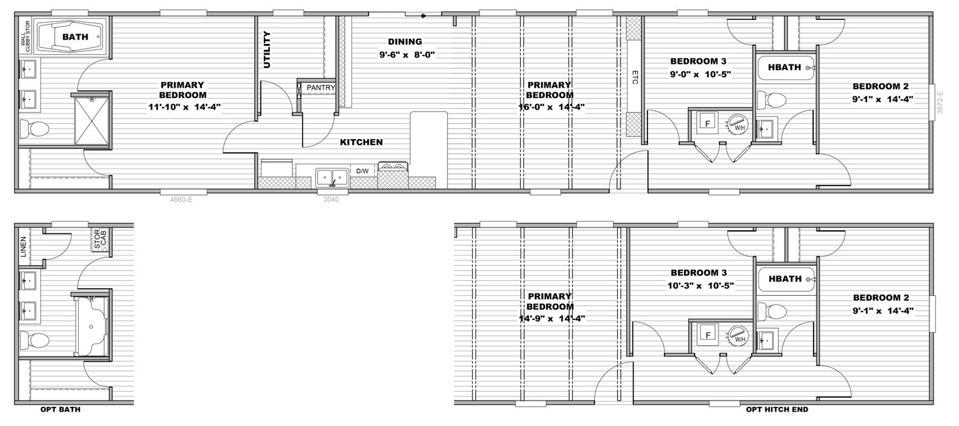 The ANNIVERSARY 16763A Floor Plan