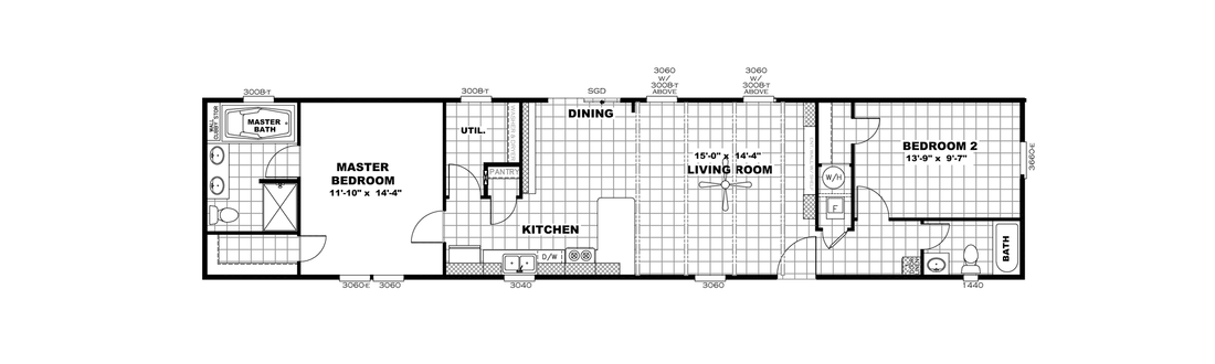 The ANNIVERSARY 16682A Floor Plan