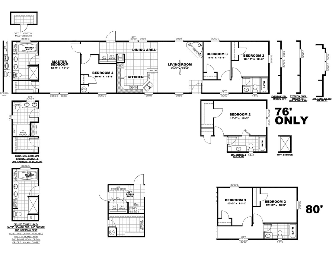 The DECISION MAKER 16764F Floor Plan