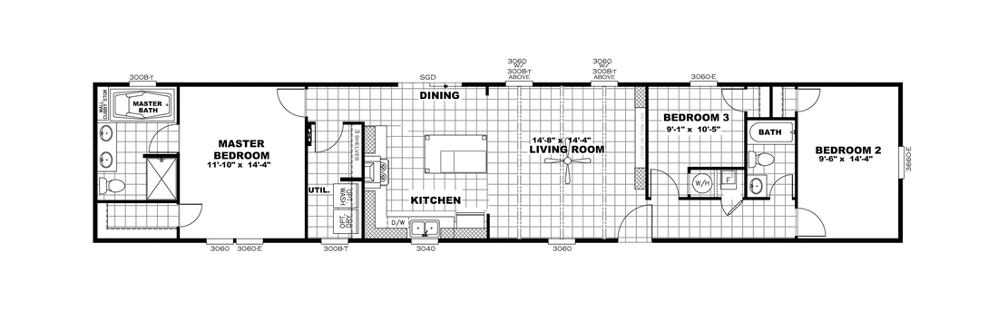 The ANNIVERSARY 16763I Floor Plan