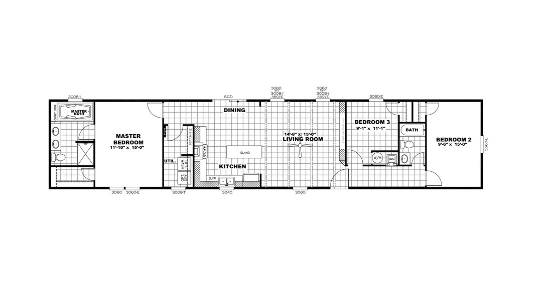 The ANNIVERSARY 16763I Floor Plan