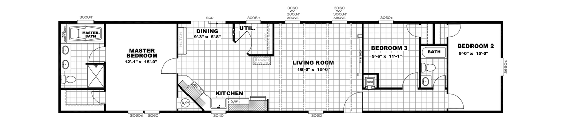 The ANNIVERSARY 16763F Floor Plan