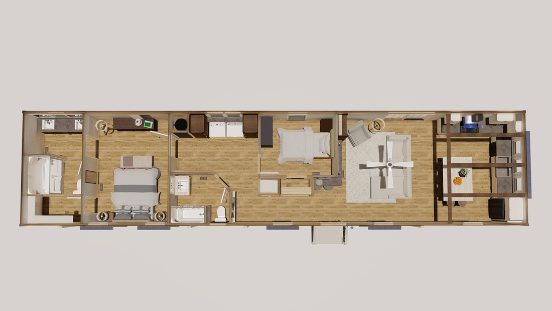 The INSPIRATION 16662A Floor Plan